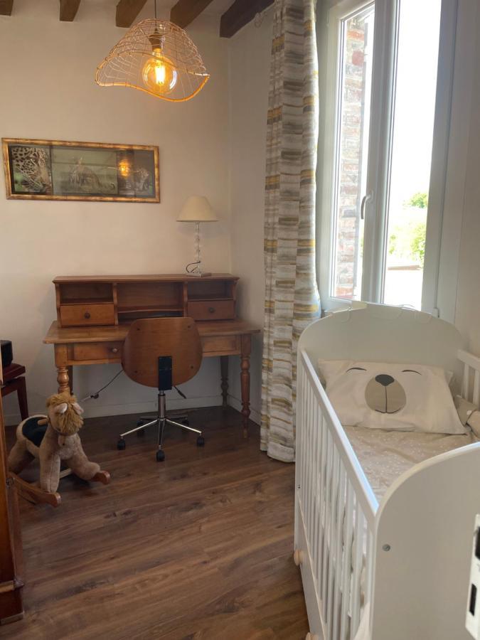Villa Fontaine Avec Piscine Interieur Chauffee-Maison De Campagne Familiale -Ideal Vacances Ou Sejour Professionnel -3 Chambres-Bureau Separe -Lit Bebe - Parking Facile & Gratuit Zewnętrze zdjęcie